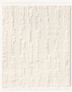 Alfombra Kilim Anudada a Mano de Lana Nueva Zelanda Las líneas abstractas de Badri están inspiradas - Imagen 1 de 5