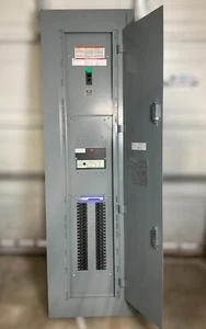 SQUARE D NQ 100A 120/240V 3PH PANELBOARD W/ ASCO 920 REMOTE CONTROL SWITCH - Picture 1 of 13