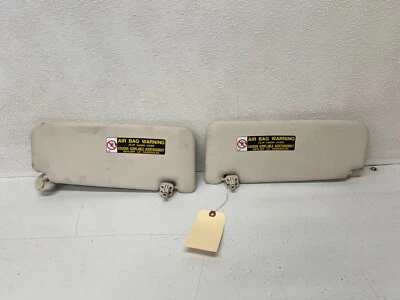 10-15 LEXUS IS250 IS350 FRONT WINDSHIELD RIGHT & LEFT SUN VISOR SET, OEM LOT3478 Foto 1 de 4