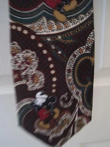 Disney Mickey Men’s Paisley Tie - $13.99 - Picture 1 of 6