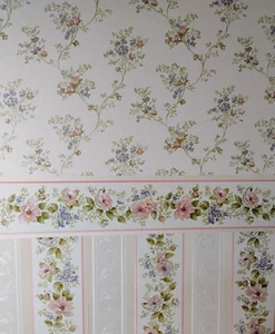 AS Creation 7337-26 Satin Vinyl Wallpaper 1 Roll + Matching Stripe Bonus READ - Picture 1 of 14