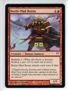 BATTLE-MAD RONIN Champions of Kamigawa #156 CHK(NM)(MTG) - Picture 1 of 1