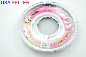 Disposable Round Foil Burner Liners for Gas Stove 8.5" Foil Burner Bibs - Picture 1 of 5