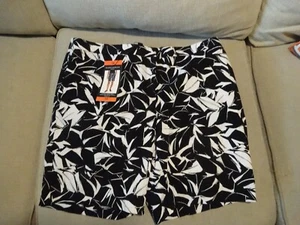 Neu Mario Serrani Italien Komfort Stretch Bauch Kontrolle Druck Bermuda Shorts Gr. 16 - Bild 1 von 7