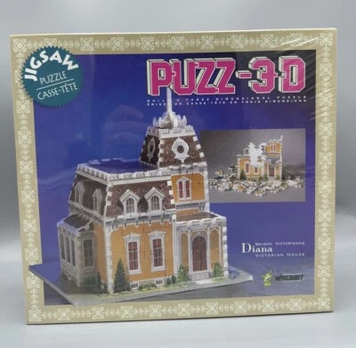 PUZZ 3D Diana Victorian House 289 Piece Jigsaw Puzzle Wrebbit NEW & SEALED - Image 1 of 4