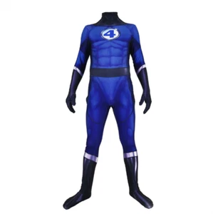The Fantastic Four Movies Cosplay Jumpsuits Bodysuit Halloween Party Costumes - Picture 1 of 10
