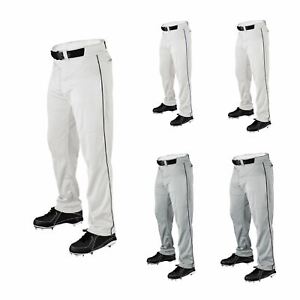 Wilson Men's Adult Baseball Pants Relaxed Fit With Piping