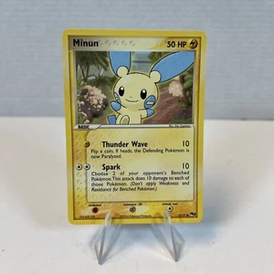 Minun 12/17 Common Pop Series 1  2004 Pokemon Card - Picture 1 of 2