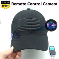 Mini DVR 1080P HD Camera Remote Control Cam Baseball Cap Hidden LensDIY SPY DVR