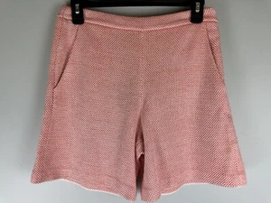 St. John Women’s Mini Optic Float Jacquard-Knit Wool Blend Shorts NWT Size 4 - Picture 1 of 15