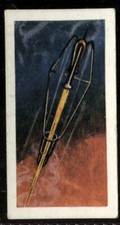 Tobacco Card, Amalgamated, Mills, INTO SPACE, 1959, First Liquid Fuel Rocket, #5