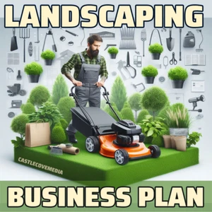 Landscaping Business Plan on USB | Start Your Landscaping Business Today! - Picture 1 of 2