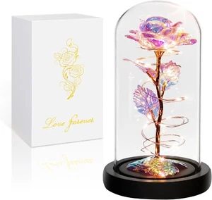 Valentines Day Gifts for Her,Birthday Gifts for Women,Valentines Rose Flower Gif - Picture 1 of 9