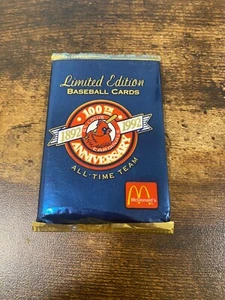 1992 Cardinals McDonald’s 100th Anniversary Sealed Pack - Picture 1 of 1