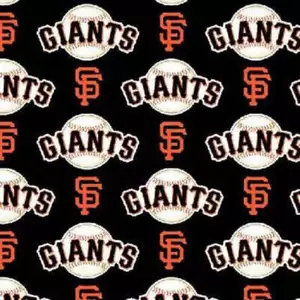 Handmade Placemat Or Table Runner SF Giants - Picture 1 of 5