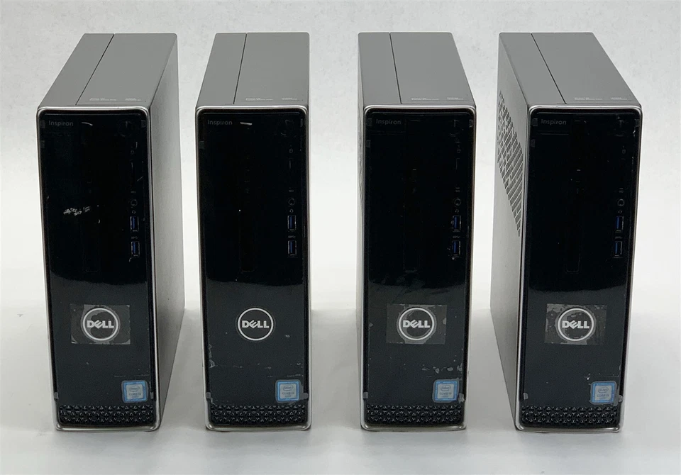 Dell Inspiron 3250 SFF PC i3-6100 3.70GHz CPU 4GB RAM 1TB HDD Win 10 Pro LOT 4 - Image 1 of 4