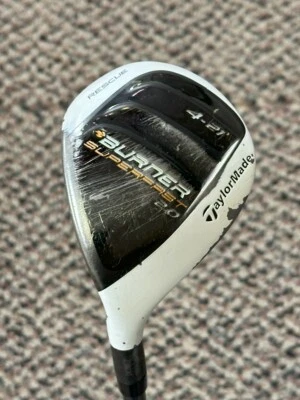 TaylorMade LH Burner Rescue 21° Hybrid REAX R Flex Schaft GP Tour Wrap Griff - Bild 1 von 4