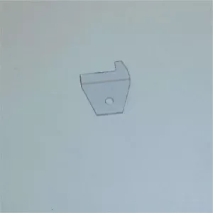 Dinky Toys 158 Rolls Royce Silver Shadow LHF or RHR Door Plastic Window - Picture 1 of 4