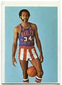 Fleer Harlem Globetrotters 1971 #55 Theodis Ray Lee - Foto 1 di 2