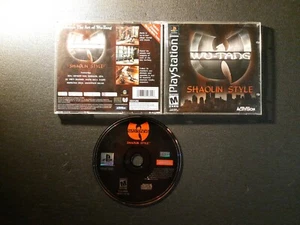 Wu Tang Clan Shaolin Style Ps1 Playstation 1 us esrb usa americain - Imagen 1 de 1