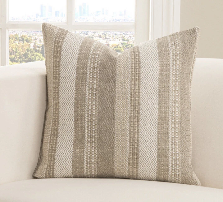 Siscovers Heirloom Farmhouse “16in X 16in”  Decorative Pillow ~ Med Beige 🖤 - Image 1 of 4