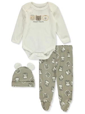 Juego de 3 piezas de capas Duck Duck Goose para bebé niño ALU12838MTI0TO3M0000000 Foto 1 de 4