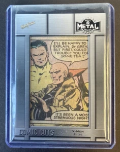 2020 Upper Deck Marvel Metal X-Men Comic Cuts /50 #CCXM136 - Picture 1 of 2