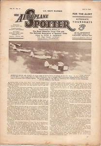 Aeroplane Spotter - Set of 14 - Jul-Dec 1942 (AS06) - Picture 1 of 12
