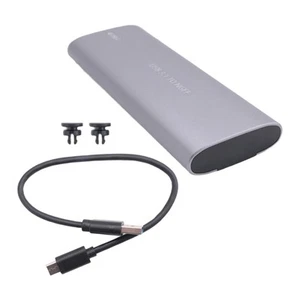 2X(M2 SSD GehäUse NGFF SATA zu USB 3.1 Gen 2 5Gbps SSD GehäUse für NGFF SAT4698 - Afbeelding 1 van 7
