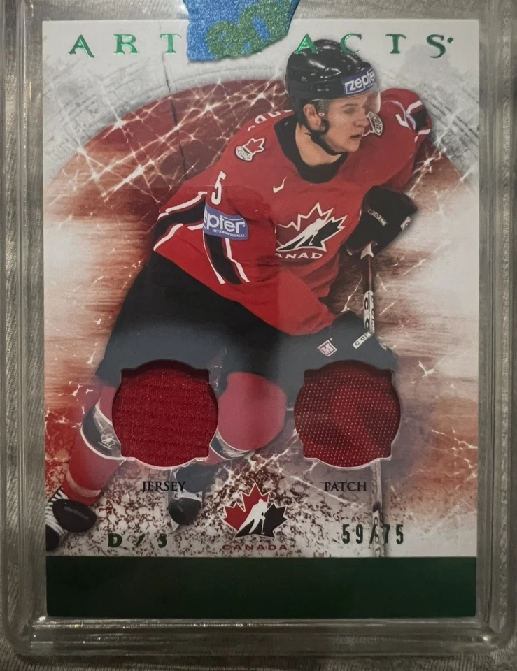 2012-13 Upper Deck Artifacts - Brent Seabrook #129 Jersey/Jersey /75 (MEM) - Image 1 of 2