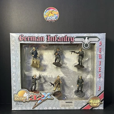 Ultimate Soldier 32X GERMAN INFANTRY SERIES 3 World War 2 Figure Set 1:32 Scale - Image 1 of 2