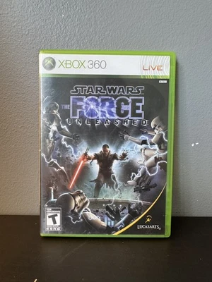 Star Wars The Force Unleashed Xbox 360 Complete CIB - Image 1 of 4