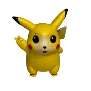 Vintage TOMY Nintendo Pokemon PIKACHU Mini Figure Yellow CGTSJ Figurine - Picture 1 of 6