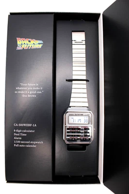 CASIO CLASSIC Back To The Future Collaboration model CA-500WEBF-1AJR Watch Ltd - Image 1 of 4