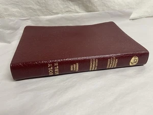 Holy Bible (KJV) Kenneth Copeland Reference Edition Burgundy Leather Rd Ltr - Picture 1 of 5