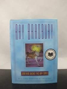 RAY BRADBURY Signed Morrow 2001 Edition SOMETHING WICKED This Way Comes Book - Imagen 1 de 5