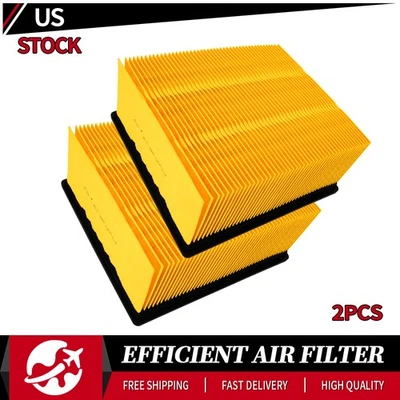 Juego de 2 filtros de aire del motor para 2011-2024 Ram 2500 3500 Dodge Ram 6,4 L 6,7 L Foto 1 de 4