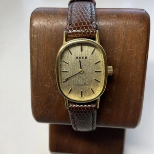 RADO Silhouette Manual Wind Women's Watch Classic Gold SOISIL Vintage Working - Picture 1 of 24