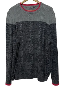 Paul Fredrick Cable Knit Sweater Long Sleeve Men’s XXL Crew Neck Fisherman - Picture 1 of 8