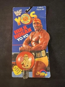Hulk Hogan Yoyo Spinner nuovo in confezione Hulkamania 1991 WWF WWE Titan sports - Foto 1 di 4