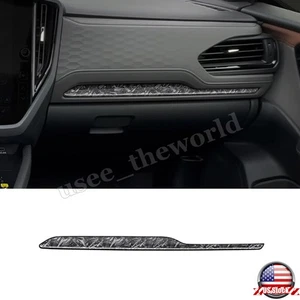 Forged Grain Pattern Center Dashboard Strip Trim Cover For Subaru Forester 2025 - Picture 1 of 8