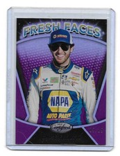 2018 Panini Certified Racing NASCAR Fresh Faces PURPLE Chase Elliott 5/25