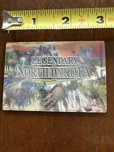 Legendary North Dakota Travel Refrigerator Magnet RPG New - Picture 1 of 4