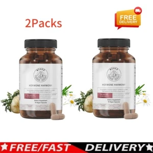 2 Pack Happy Mammoth Hormone Harmony Natural Hormonal Support for Women🚀 - Picture 1 of 14