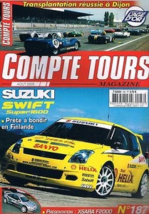 Compte Tours Magazine N°187 Aout 2005 : Suzuki swift super 1500 - Foto 1 di 1
