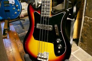 Short Scale Bass Vintage  Teisco Made in Japan MIJ Flatwound strings