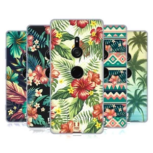 HEAD CASE DESIGNS TROPICAL PRINTS SOFT GEL CASE FOR SONY PHONES 1 - Picture 1 of 15