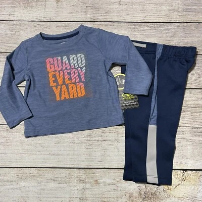 Athletic Works Boy Outfit Size 18 Months. NWT! Long Sleeve Shirt And Pants. - Image 1 of 4