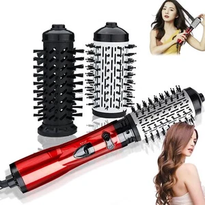 Mondial Hair Dryer Brush, Escova Secadora Rotativa Mondial Red Infinity Keratin - Picture 1 of 13