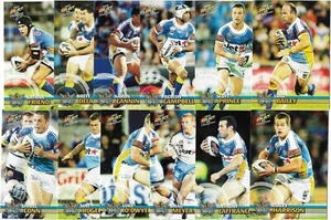 2009 NRL Champions Gold Coast TITANS Team Set - Picture 1 of 1